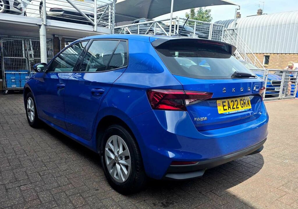 Skoda Fabia 1.0 Tsi Se Comfort EA22GRX Blue #3