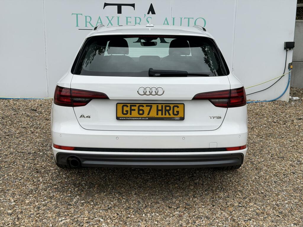 Audi A4 Avant S Line White #5