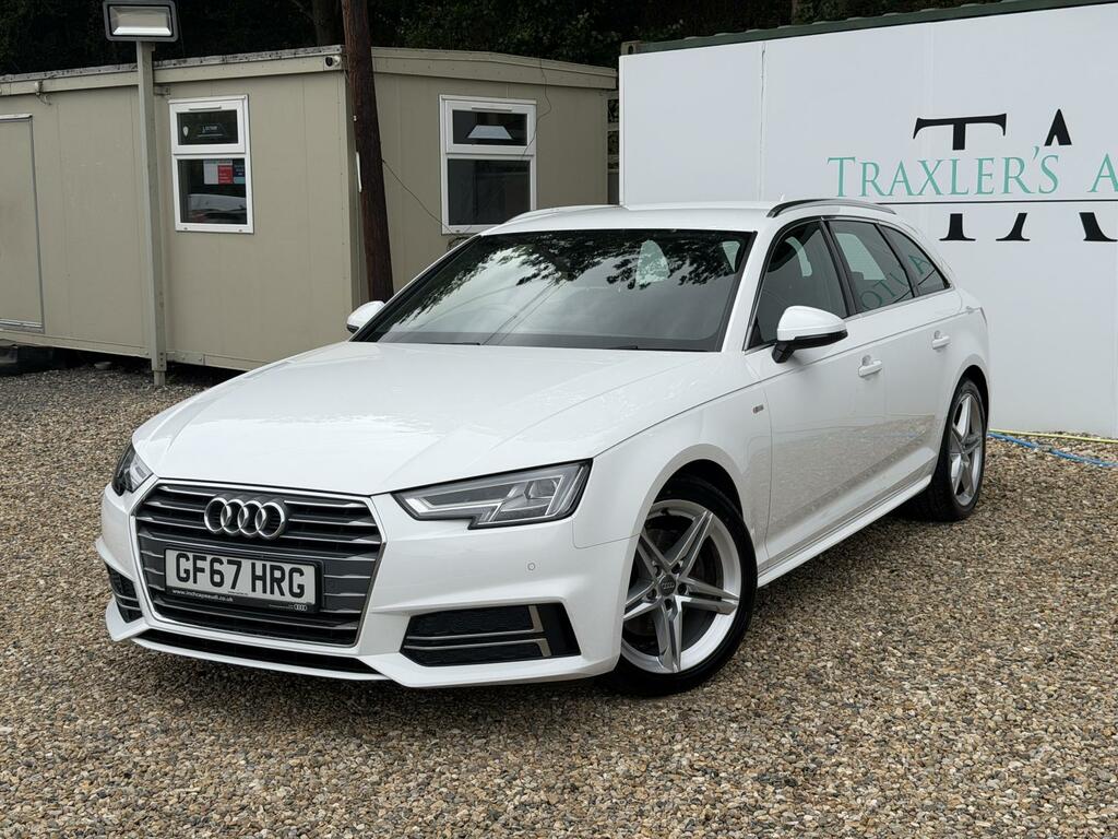 Audi A4 Avant S Line White