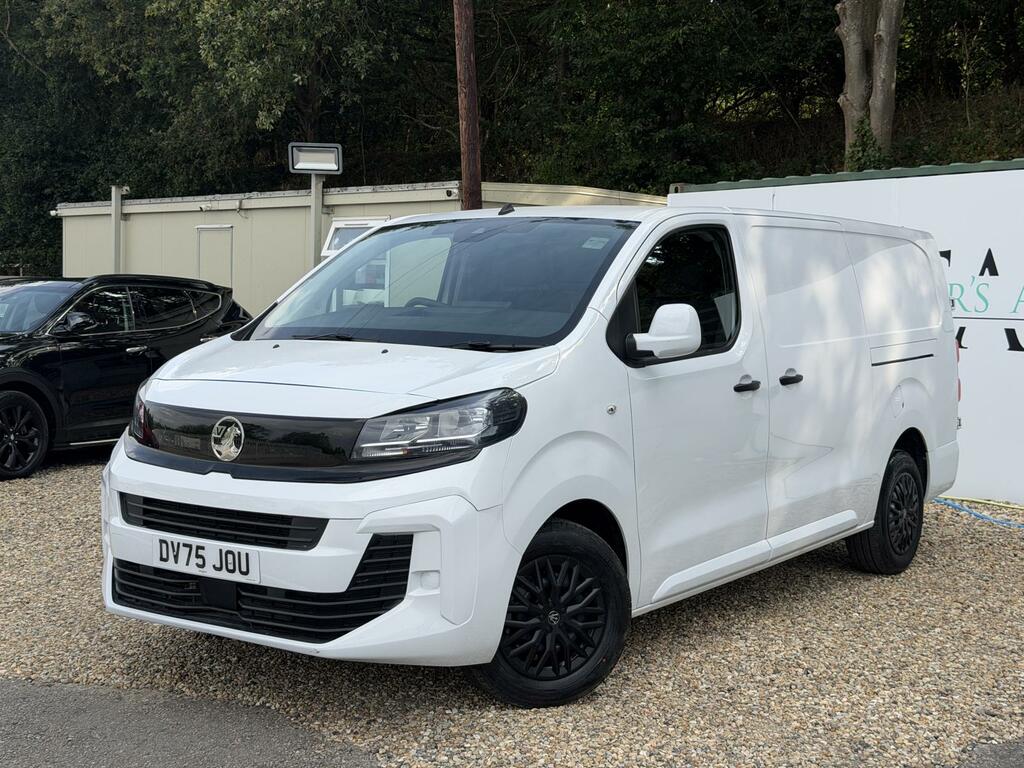 Vauxhall Vivaro Prime White