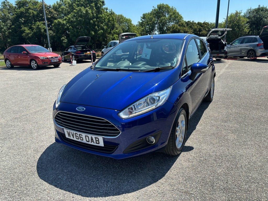 Ford Fiesta Hatchback Blue