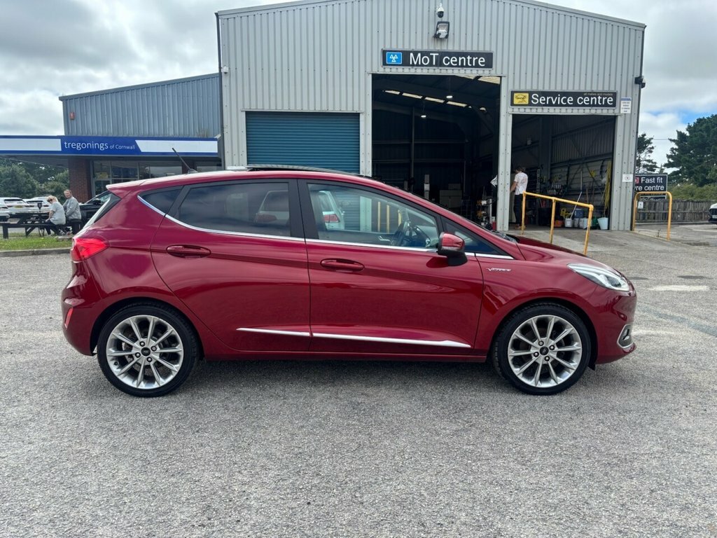 Ford Fiesta Hatchback WK68HYR Red #4