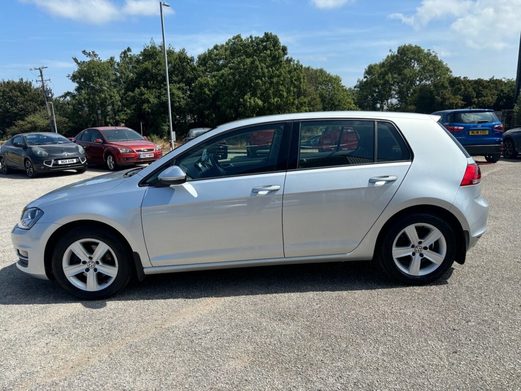 Volkswagen Golf Golf Match Tdi Bluemotion Technology Silver #6