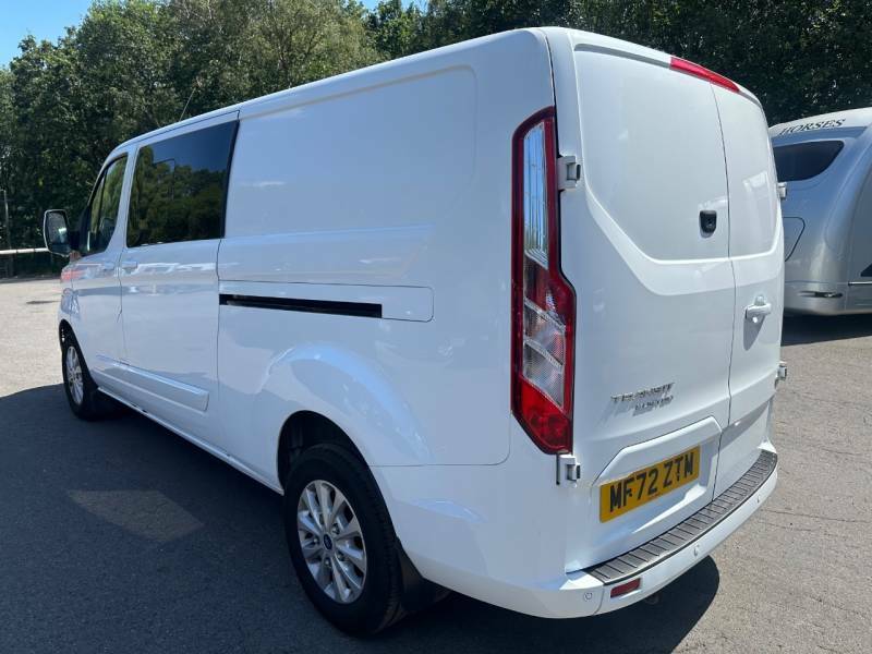 Ford Transit Custom 2.0 Ecoblue 130Ps Low Roof Dcab Limited Van - 202 MF72ZTM White #6