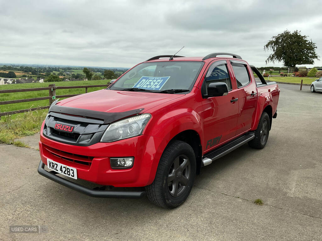 Isuzu D-Max 2.5Td Fury Double Cab 4X4 Red #3