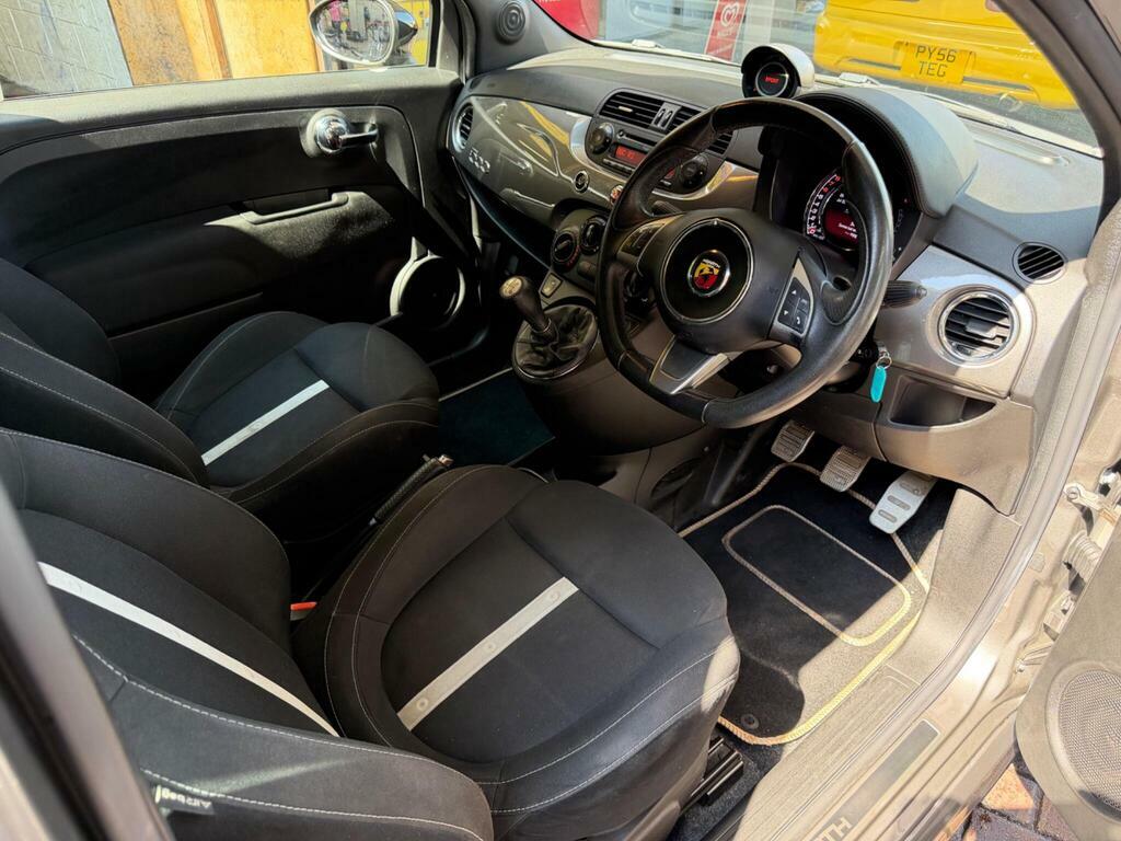 Abarth 595 1.4 T-jet Trofeo Euro 6 E065USX Grey #4