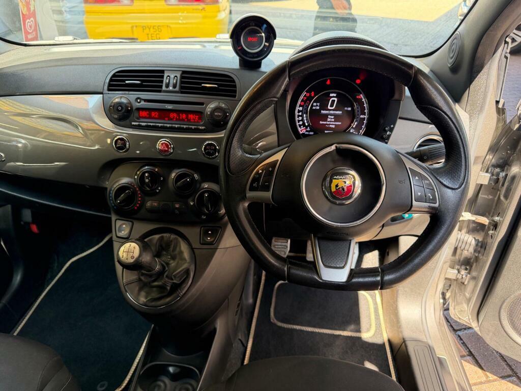 Abarth 595 1.4 T-jet Trofeo Euro 6 E065USX Grey #2