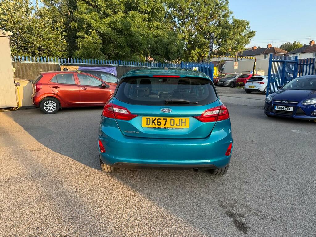 Ford Fiesta 1.1 Ti-vct Zetec Euro 6 Ss DK67OJH Blue #4