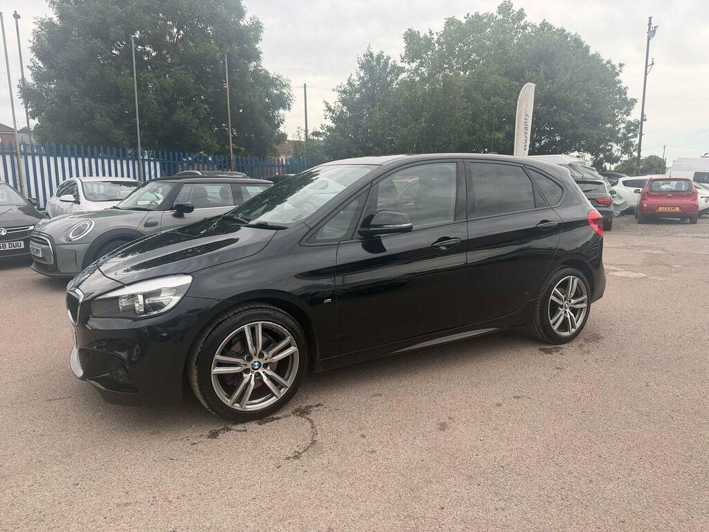 BMW 2 Series Active Tourer 2.0 220D M Sport Euro 6 Ss Black #3