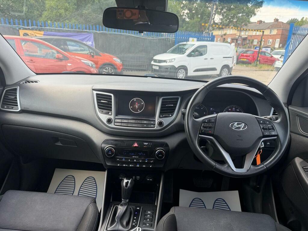 Hyundai Tucson 1.7 Crdi Blue Drive Se Nav Dct Euro 6 Ss White #6