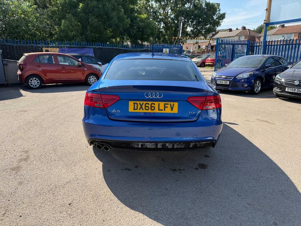 Audi A5 2.0 Tdi Black Edition Plus Sportback Euro 6 Ss Blue #4