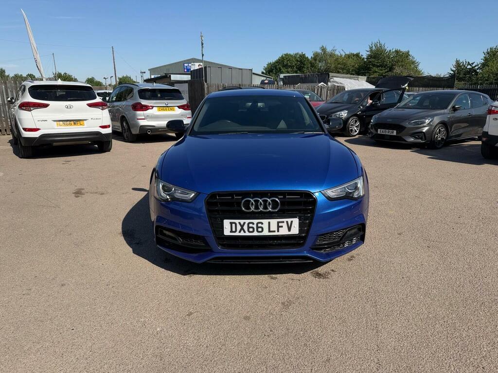 Audi A5 2.0 Tdi Black Edition Plus Sportback Euro 6 Ss Blue #2