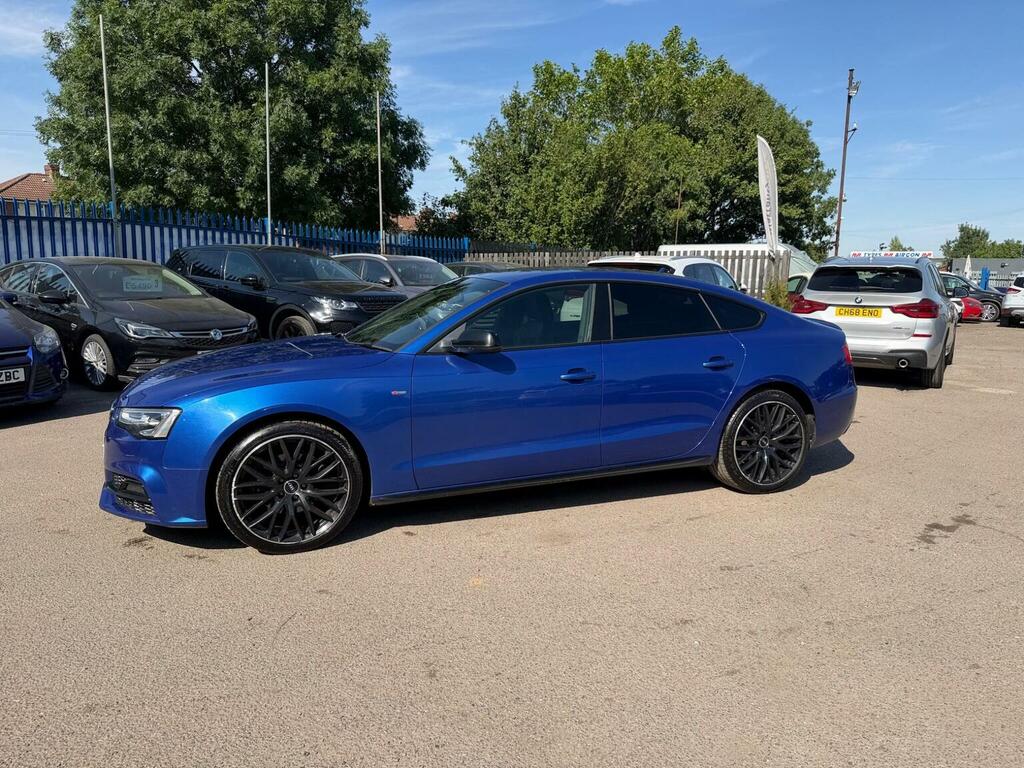 Audi A5 2.0 Tdi Black Edition Plus Sportback Euro 6 Ss Blue #3