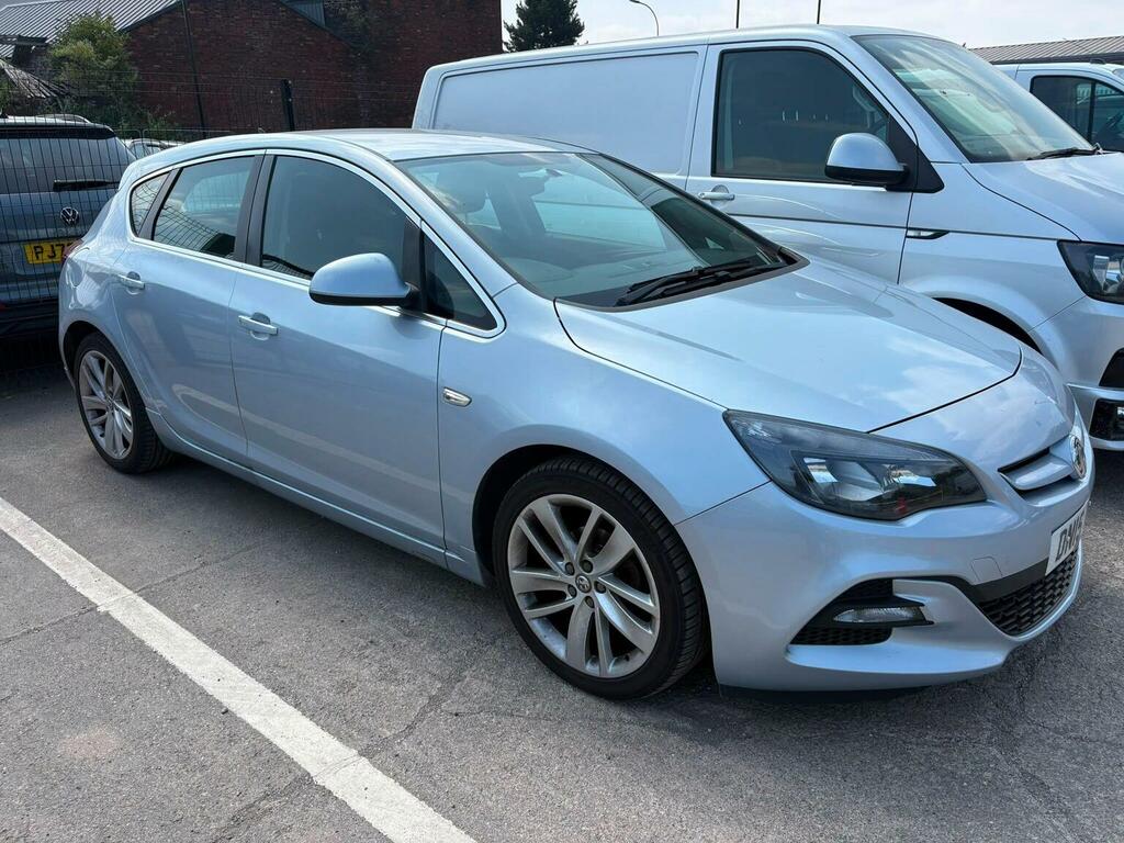 Vauxhall Astra 1.6I Tech Line Gt Euro 6 Silver