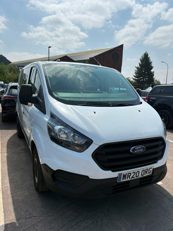 Ford Transit Custom 2.0 300 Ecoblue Leader Crew Van L1 H1 Euro 6 Ss White