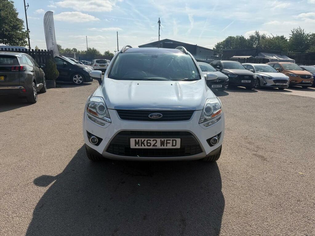 Ford Kuga 2.0 Tdci 140 Zetec White #2