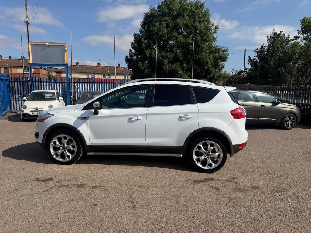 Ford Kuga 2.0 Tdci 140 Zetec White #4