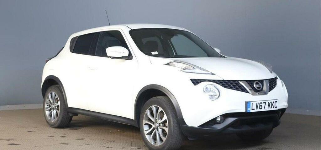Nissan Juke 1.6 Tekna Xtron Euro 6 White