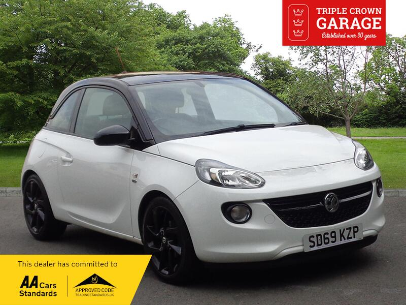 Vauxhall Adam Griffin White