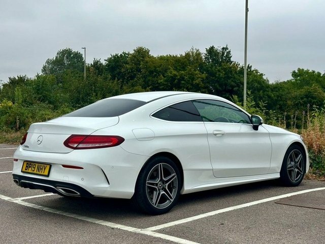 Mercedes-Benz C Class C220d Amg Line Premium White #3