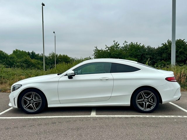 Mercedes-Benz C Class C220d Amg Line Premium White #4