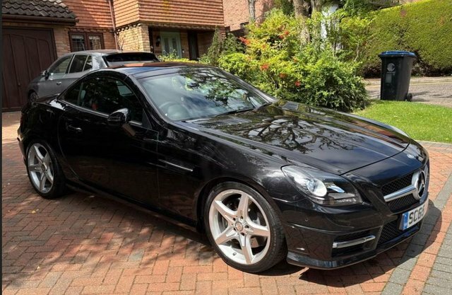 Mercedes-Benz SLK Slk200 Amg Sport Convertible Black #5