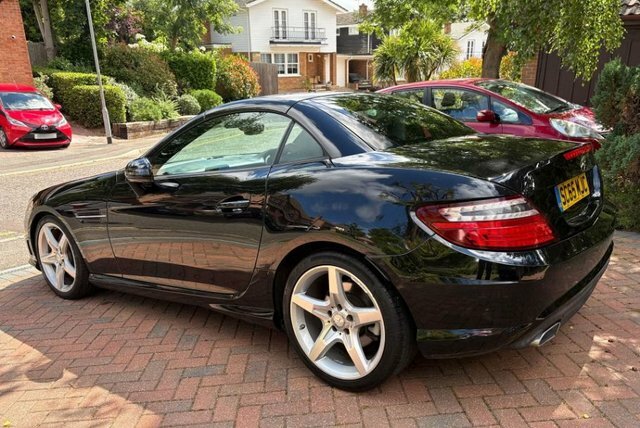 Mercedes-Benz SLK Slk200 Amg Sport Convertible Black #2