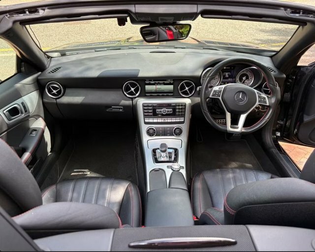 Mercedes-Benz SLK Slk200 Amg Sport Convertible Black #6