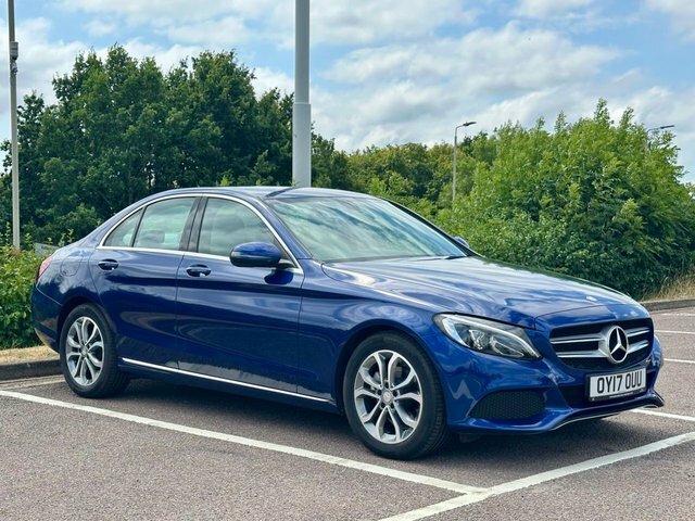 Mercedes-Benz C Class C200d Sport Saloon Blue