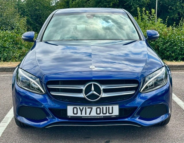 Mercedes-Benz C Class C200d Sport Saloon Blue #2