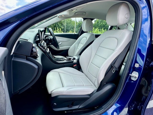Mercedes-Benz C Class C200d Sport Saloon Blue #3