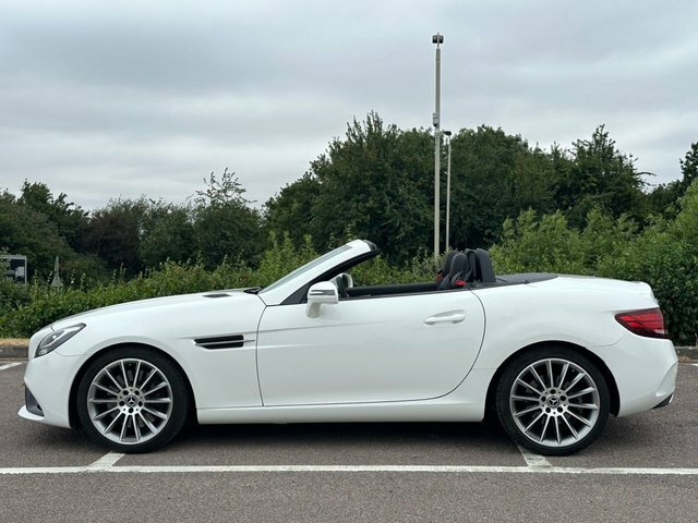 Mercedes-Benz SLC Slc250d Amg Line Convertible White #6