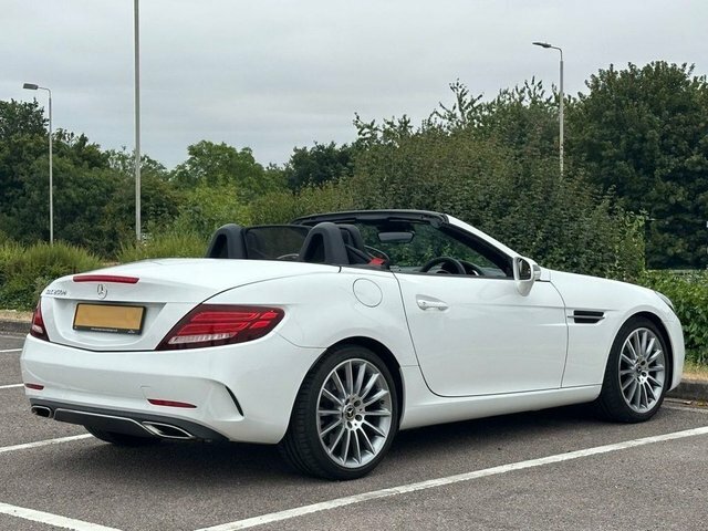 Mercedes-Benz SLC Slc250d Amg Line Convertible White #3