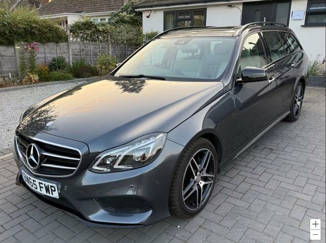 Mercedes-Benz E Class E220 Bluetec Amg Night Grey #3