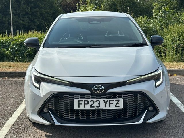 Toyota Corolla Vvt-h Gr Sport Hatchback Grey #4