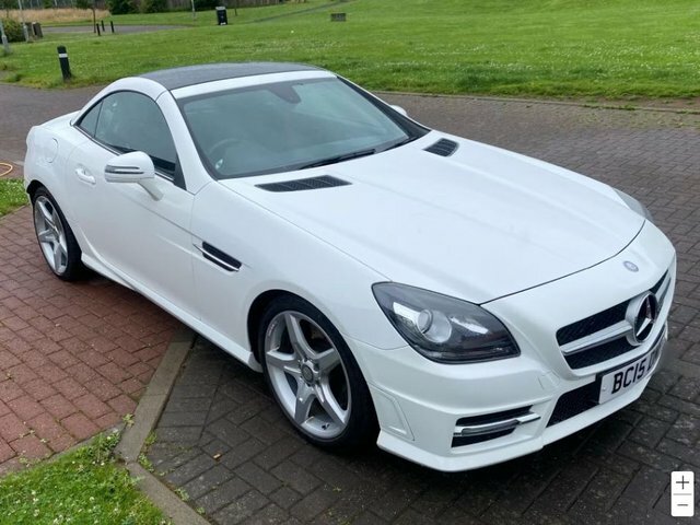 Mercedes-Benz SLK Slk250d Amg Sport Convertible White
