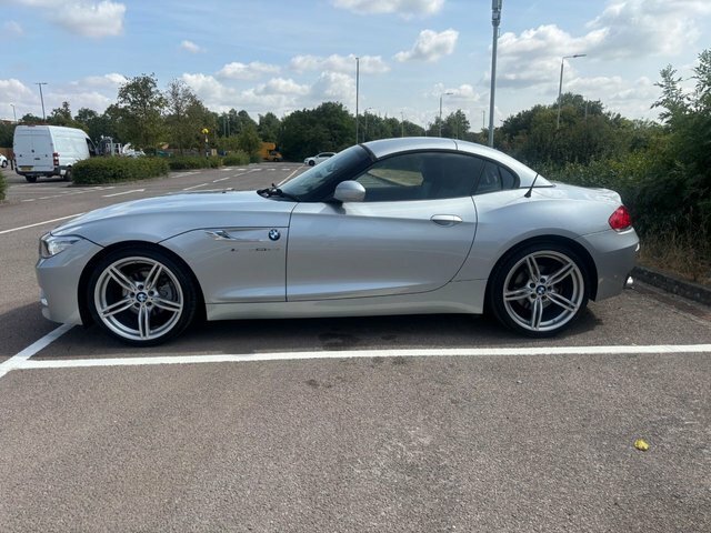 BMW Z4 20I M Sport Convertible Silver #3