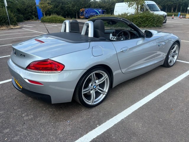 BMW Z4 20I M Sport Convertible Silver #2
