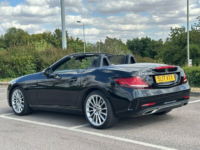 Mercedes-Benz SLC Slc180 Amg Line Convertible Black #2