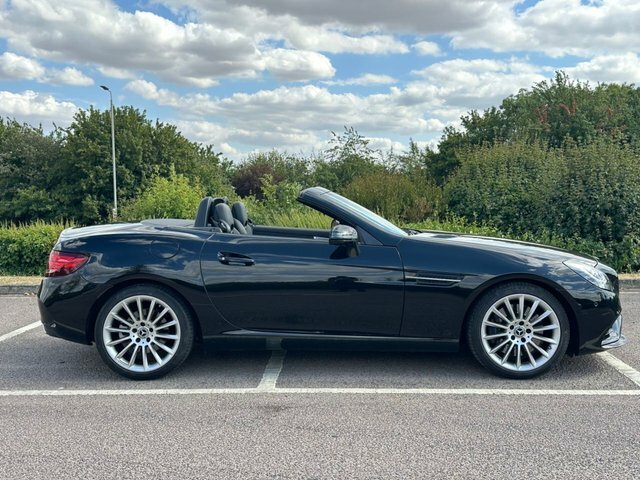 Mercedes-Benz SLC Slc180 Amg Line Convertible Black #6
