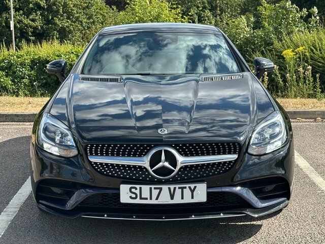 Mercedes-Benz SLC Slc180 Amg Line Convertible Black #5