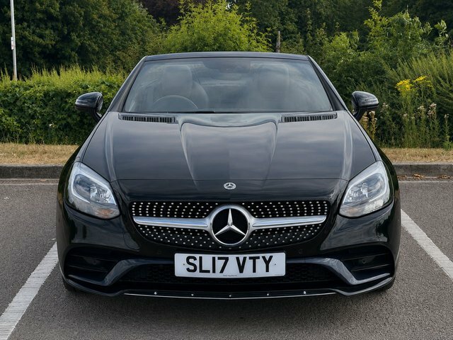 Mercedes-Benz SLC Slc180 Amg Line Convertible Black #2