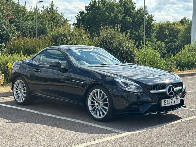 Mercedes-Benz SLC Slc180 Amg Line Convertible Black #6