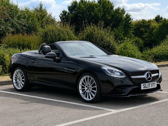 Mercedes-Benz SLC Slc180 Amg Line Convertible Black