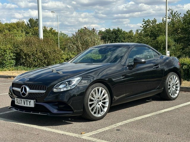 Mercedes-Benz SLC Slc180 Amg Line Convertible Black #4