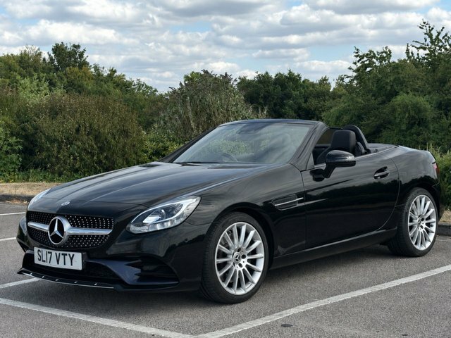 Mercedes-Benz SLC Slc180 Amg Line Convertible Black #3