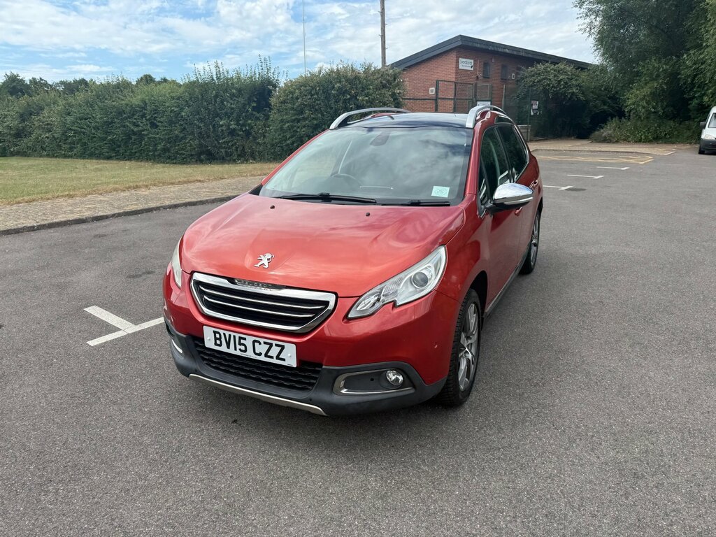 Peugeot 2008 1.6 Bluehdi Feline Suv Euro 6 S BV15CZZ Red #4