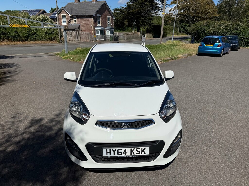 Kia Picanto 1.0 Vr7 Hatchback Euro 5 68 Bhp White #18
