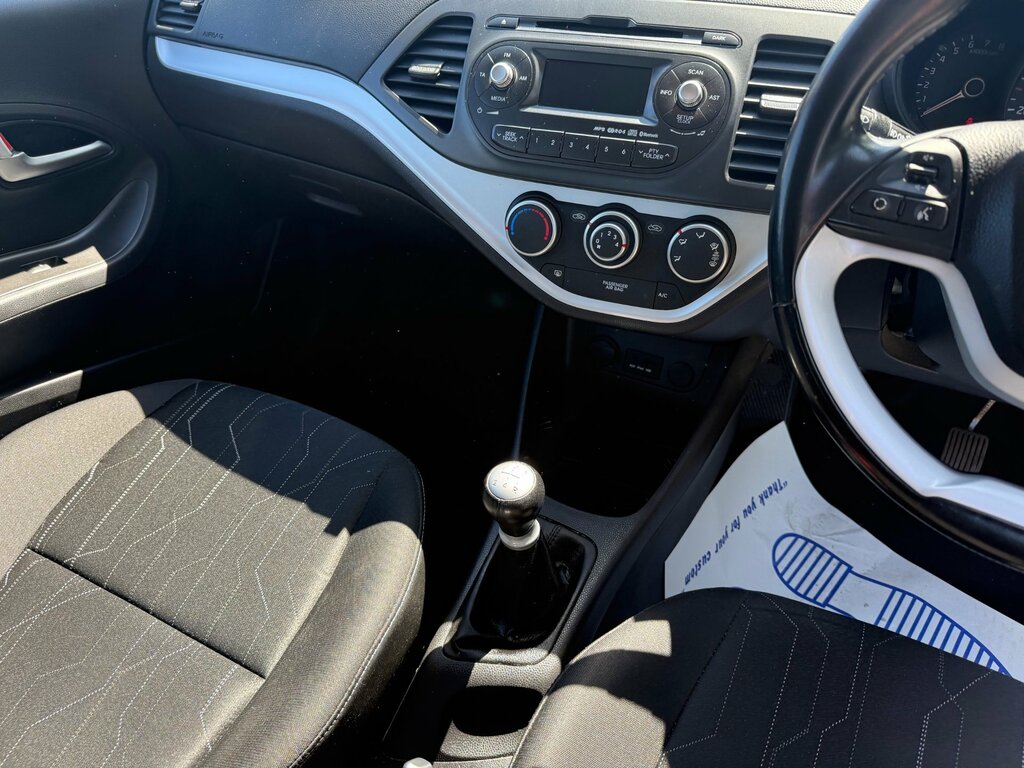 Kia Picanto 1.0 Vr7 Hatchback Euro 5 68 Bhp White #33