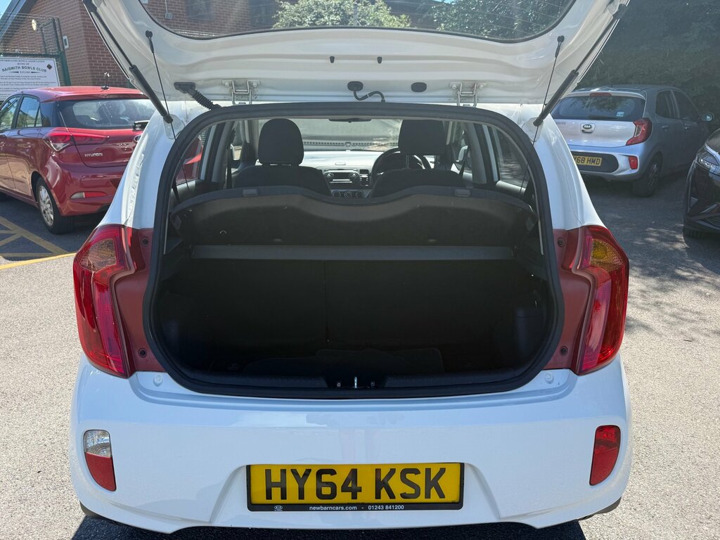 Kia Picanto 1.0 Vr7 Hatchback Euro 5 68 Bhp White #24